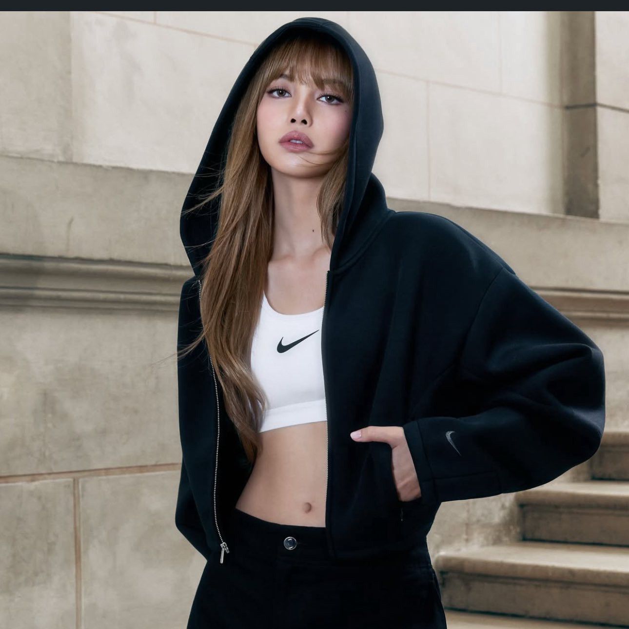 Recent activity shot of Lisa (BLACKPINK)