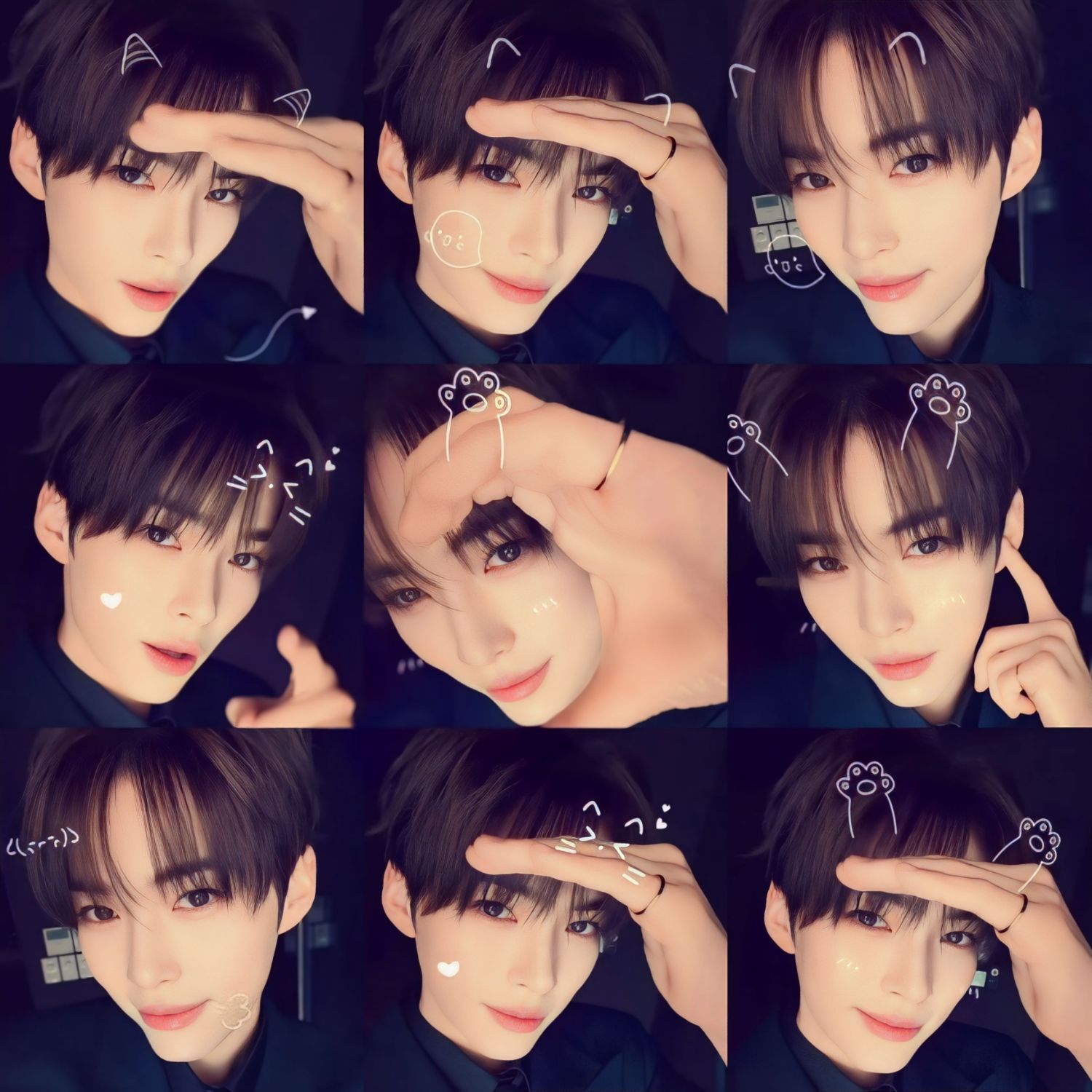 Recent activity shot of Sung Hanbin (ZEROBASEONE)