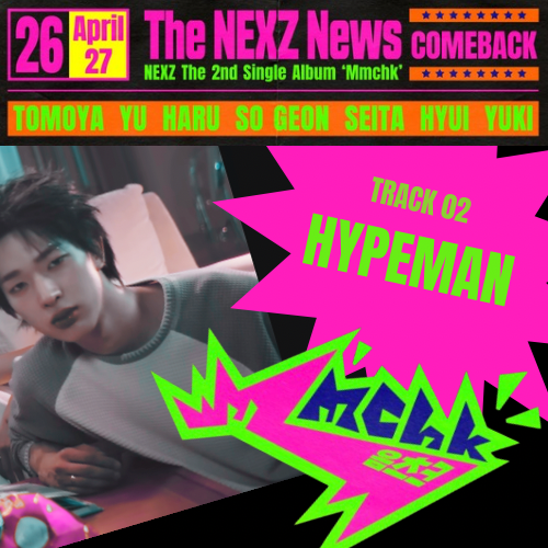 A moment captured by NEXZ's fan