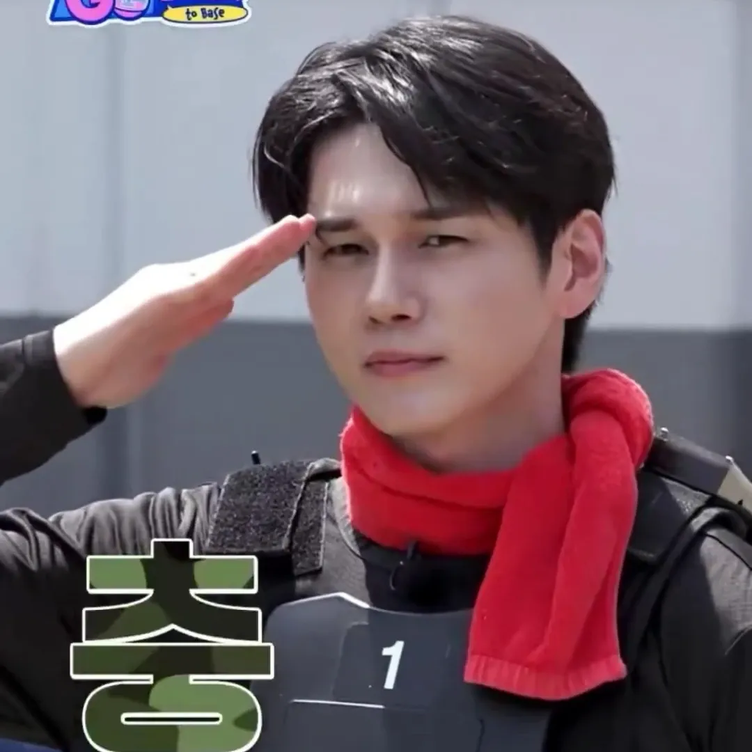 옹성우의 비하인드 컷