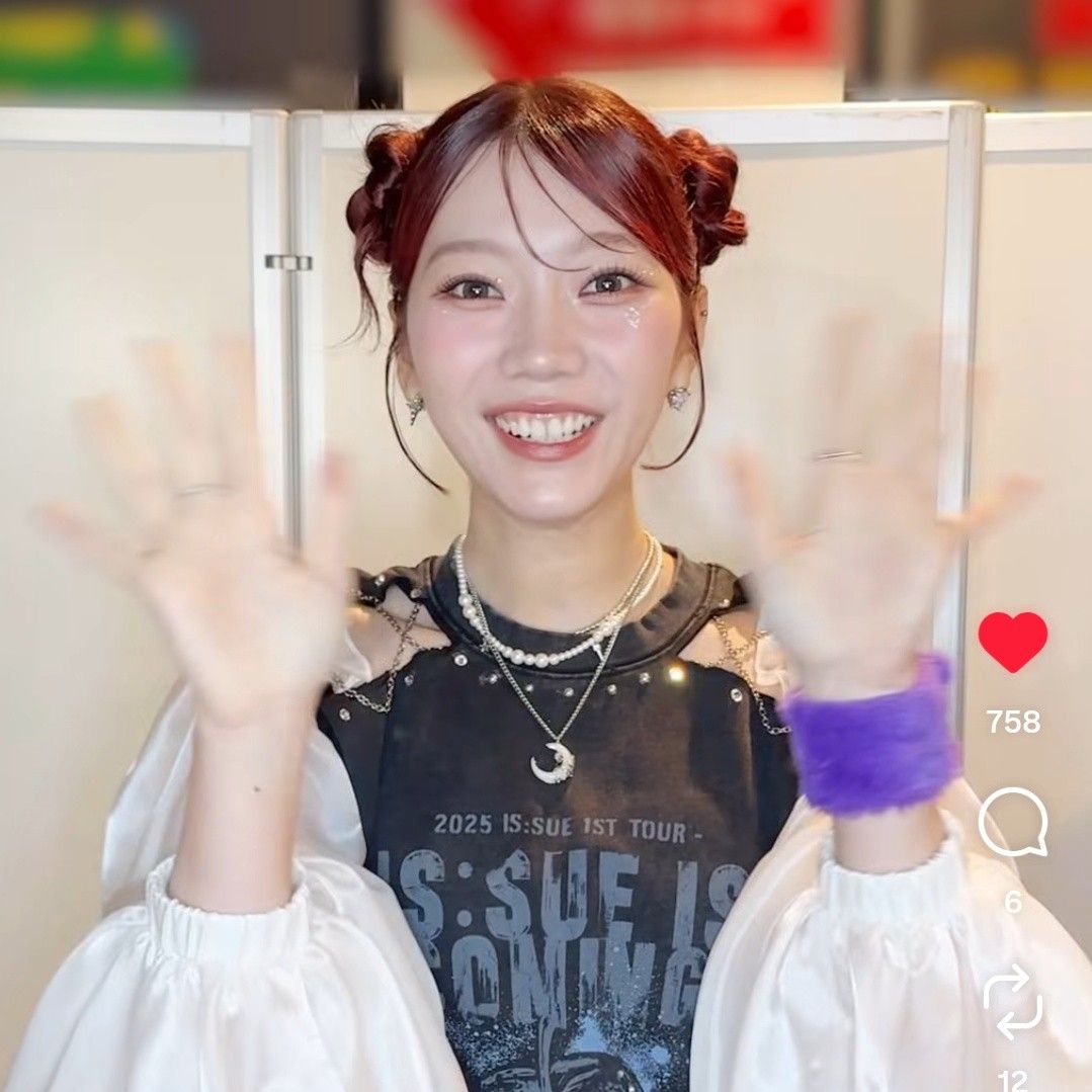 A moment captured by Sakaguchi Rino (IS:SUE)'s fan