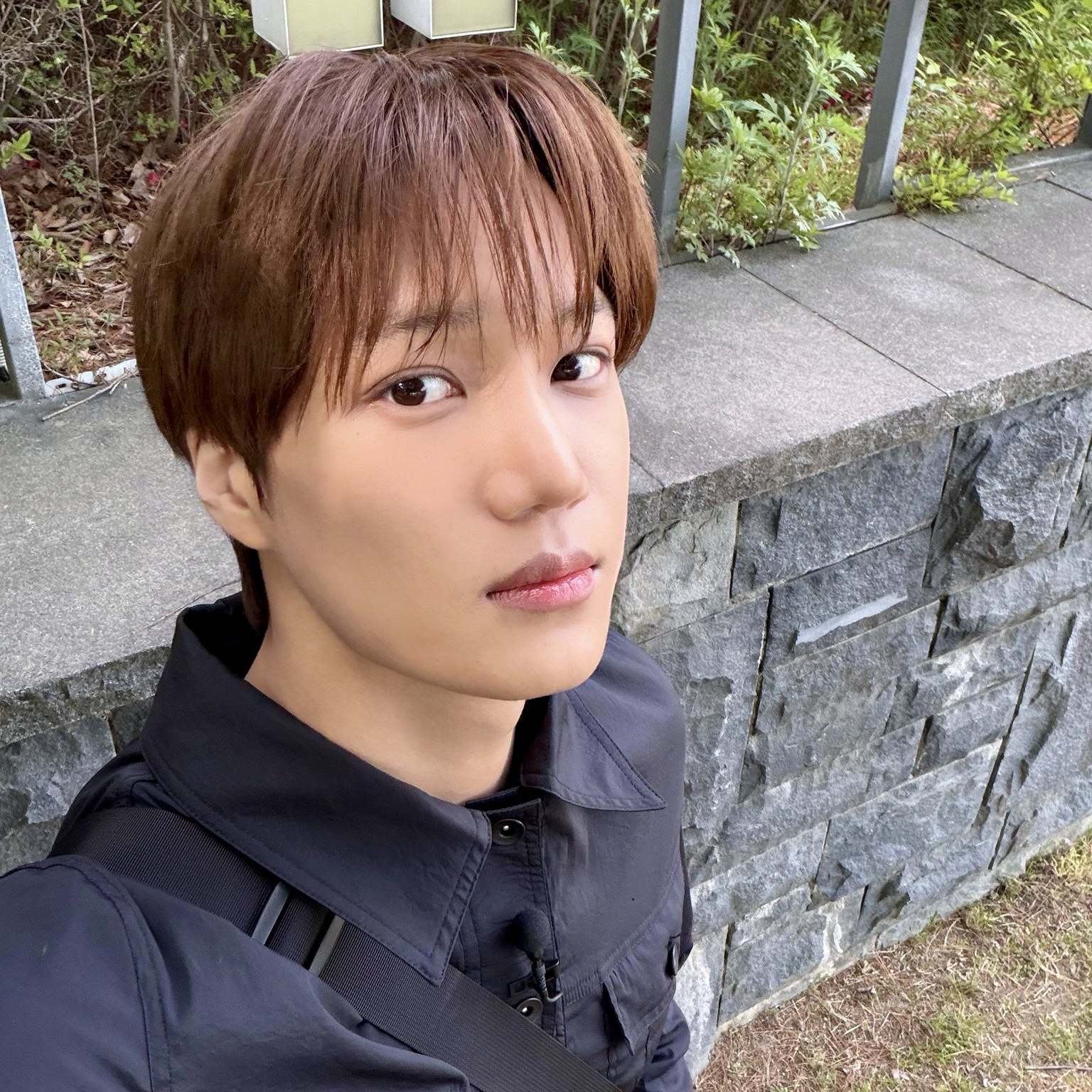 A moment captured by Kai (EXO)'s fan