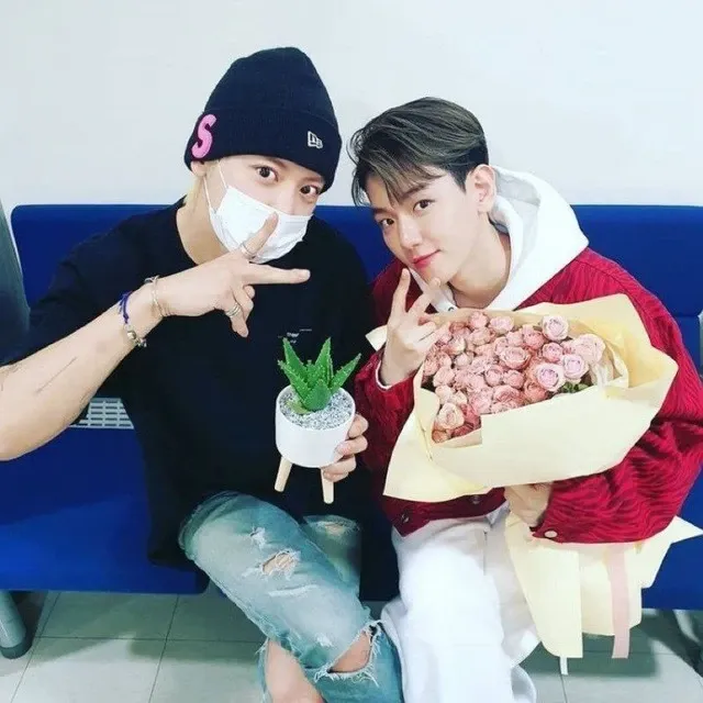 A moment captured by EXO's fan
