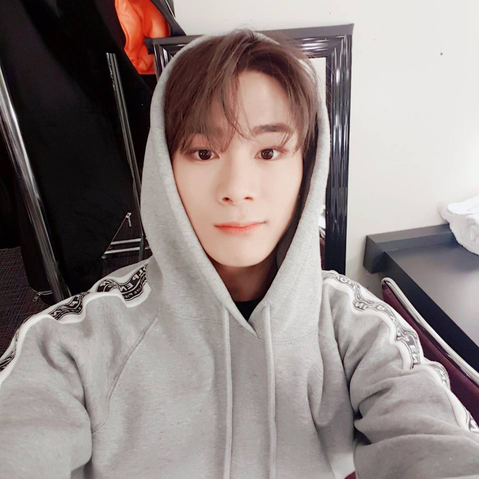 Recent activity shot of Moonbin (ASTRO)
