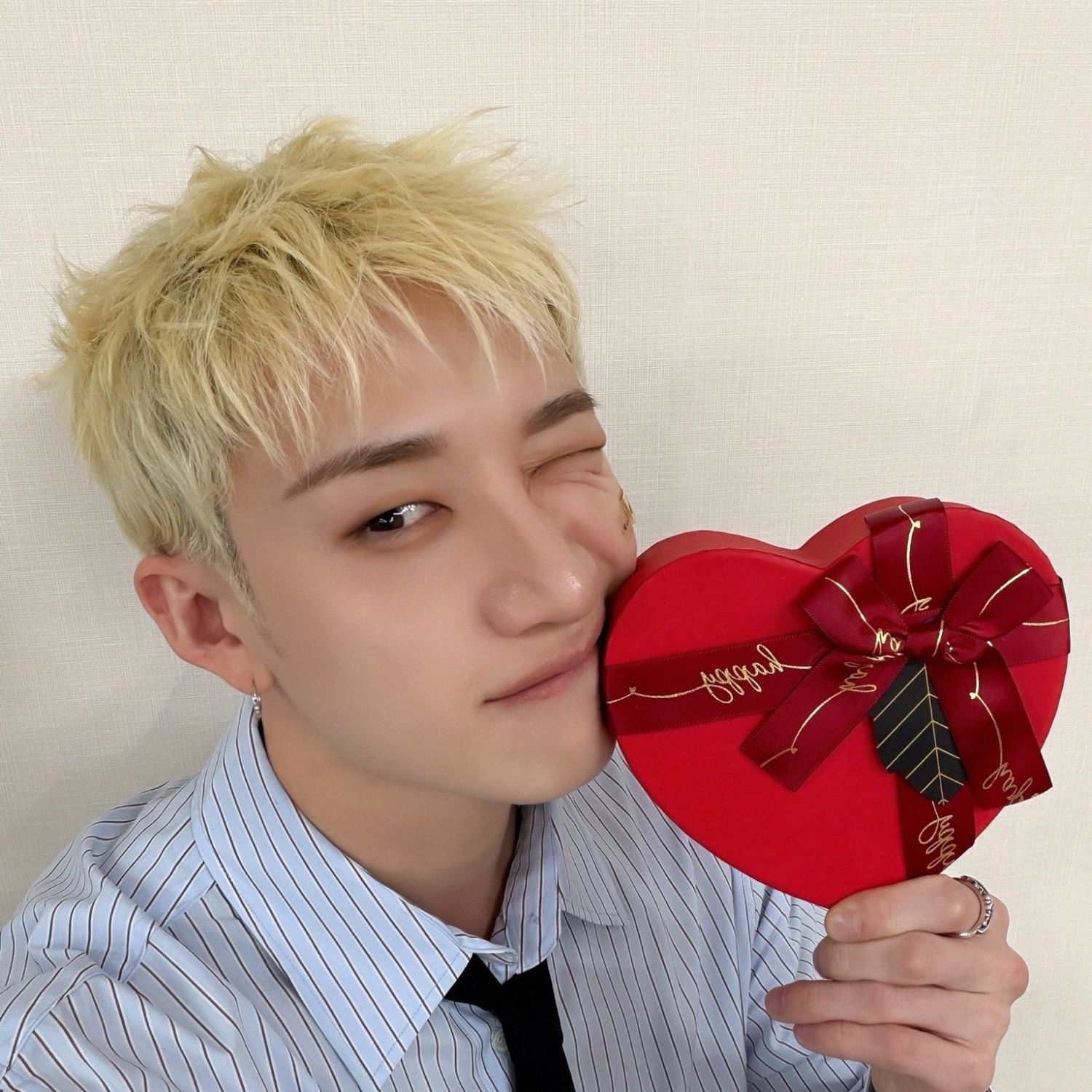 Recent activity shot of Bang Chan (Stray Kids)