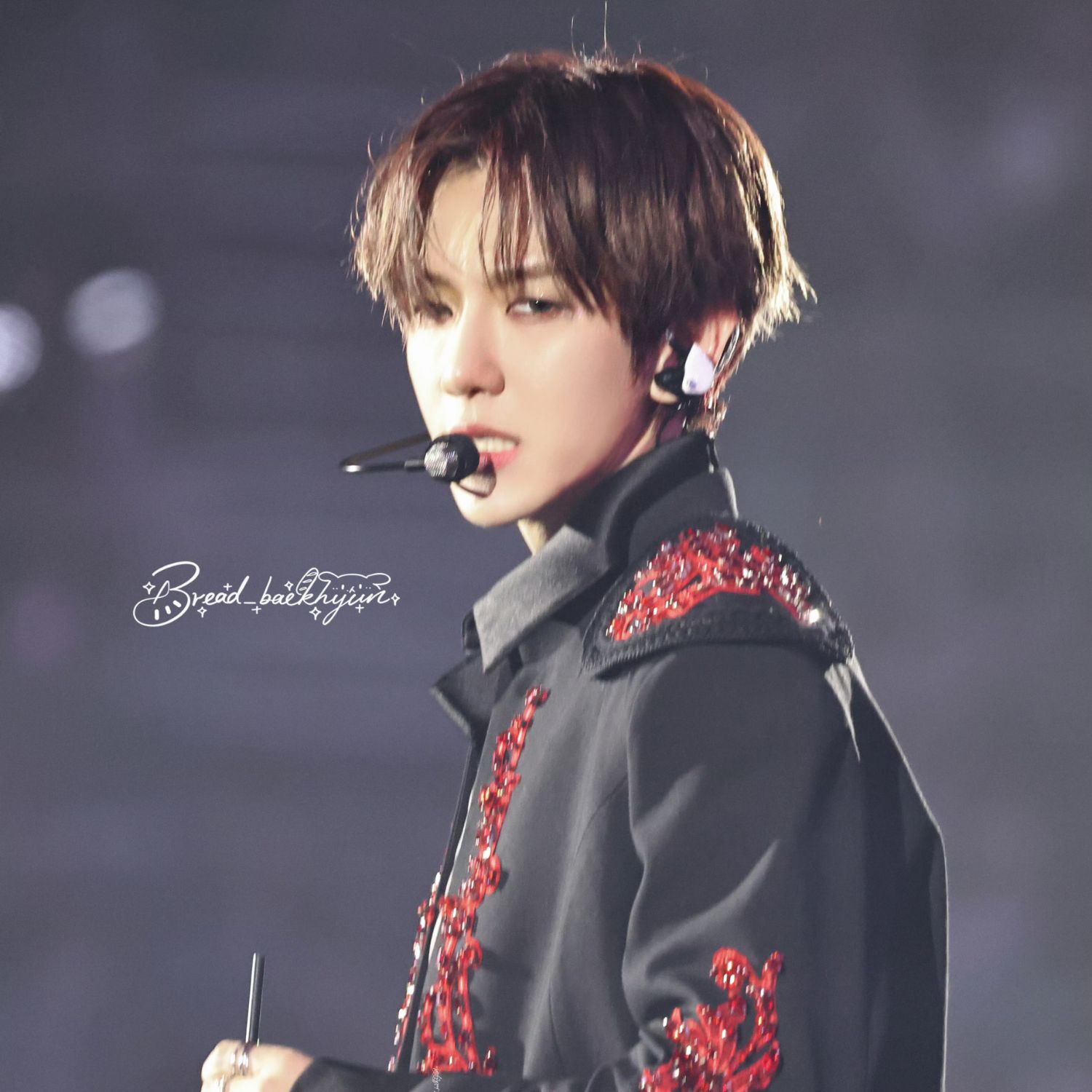 伯賢 (EXO)粉絲拍下的瞬間