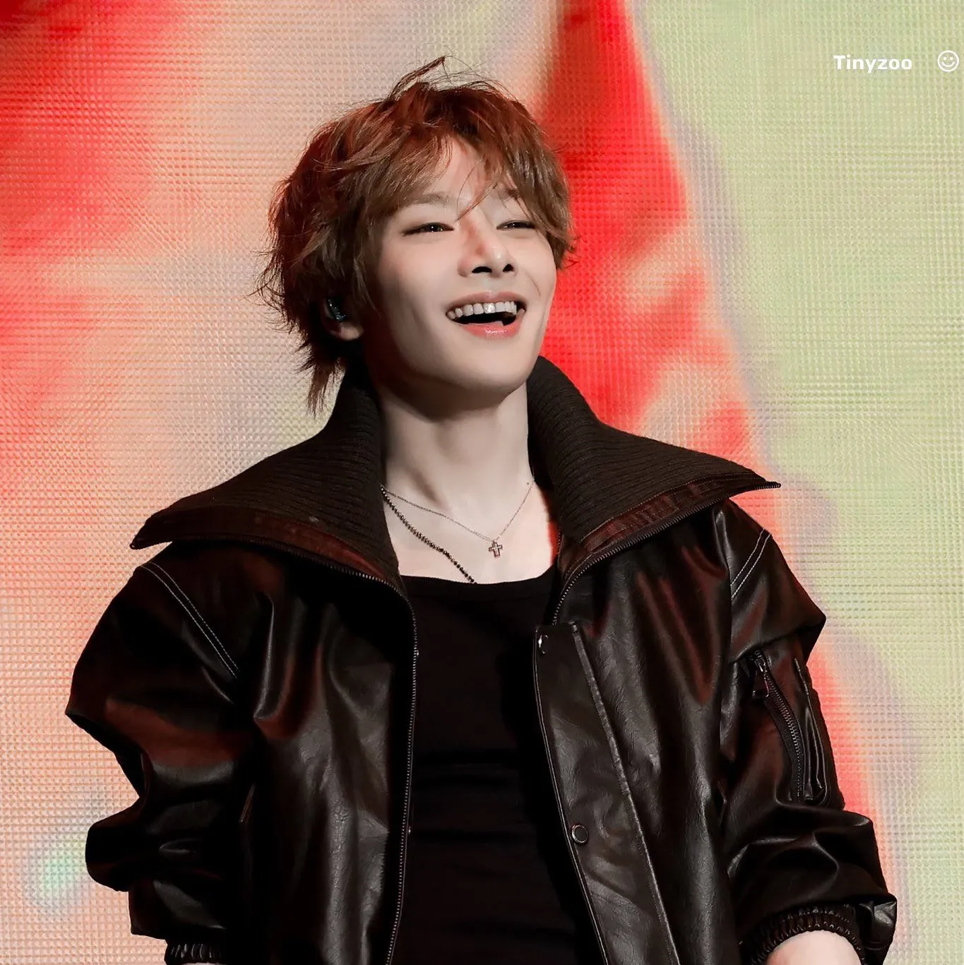 A moment captured by I.N (Stray Kids)'s fan