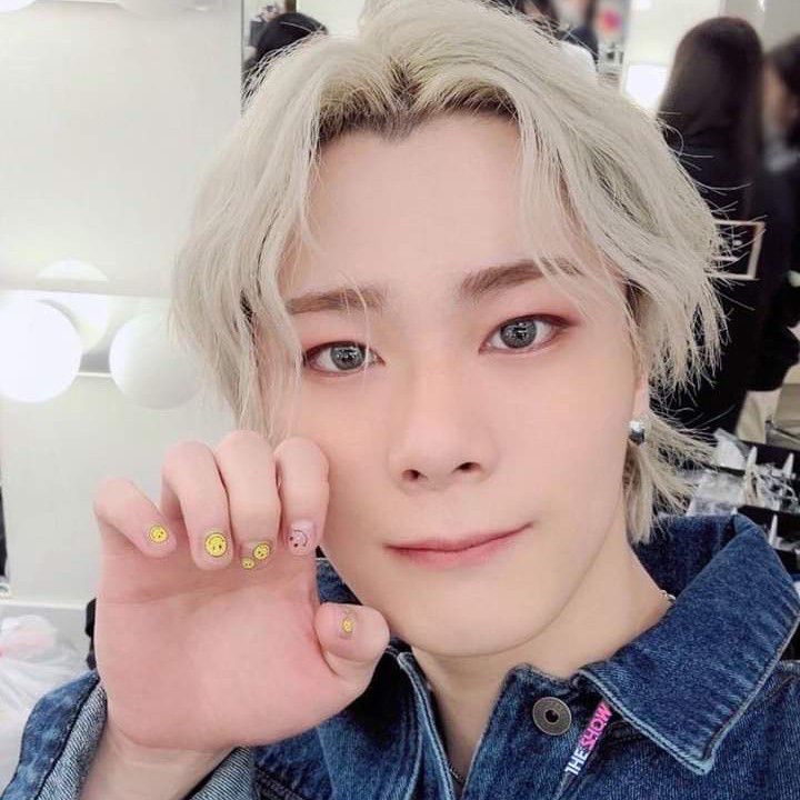 Recent activity shot of Moonbin (ASTRO)