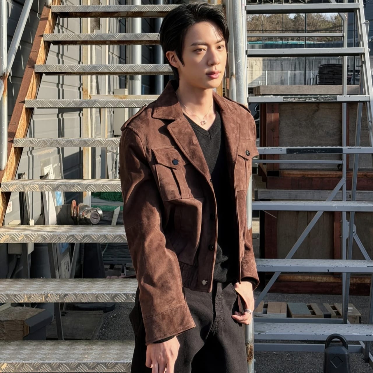 Foto terbaru Jin (BTS)