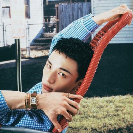 Foto terbaru Hyunjin (Stray Kids)