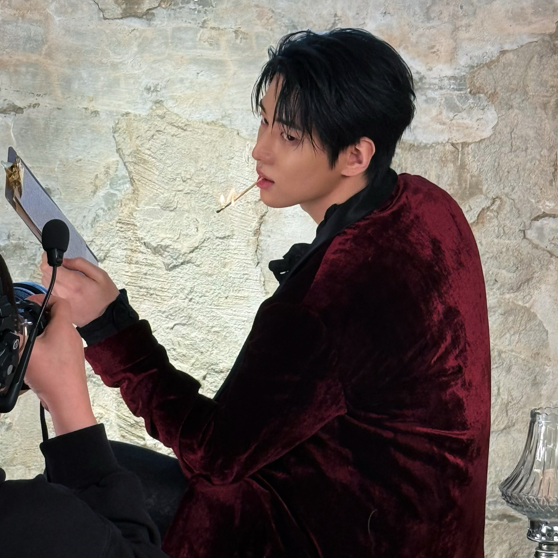 Behind-the-scenes cut of Jaechan (DKZ)