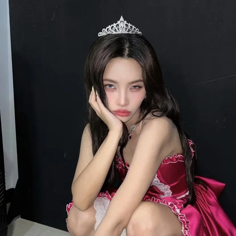 A moment captured by Soyeon (i-dle)'s fan