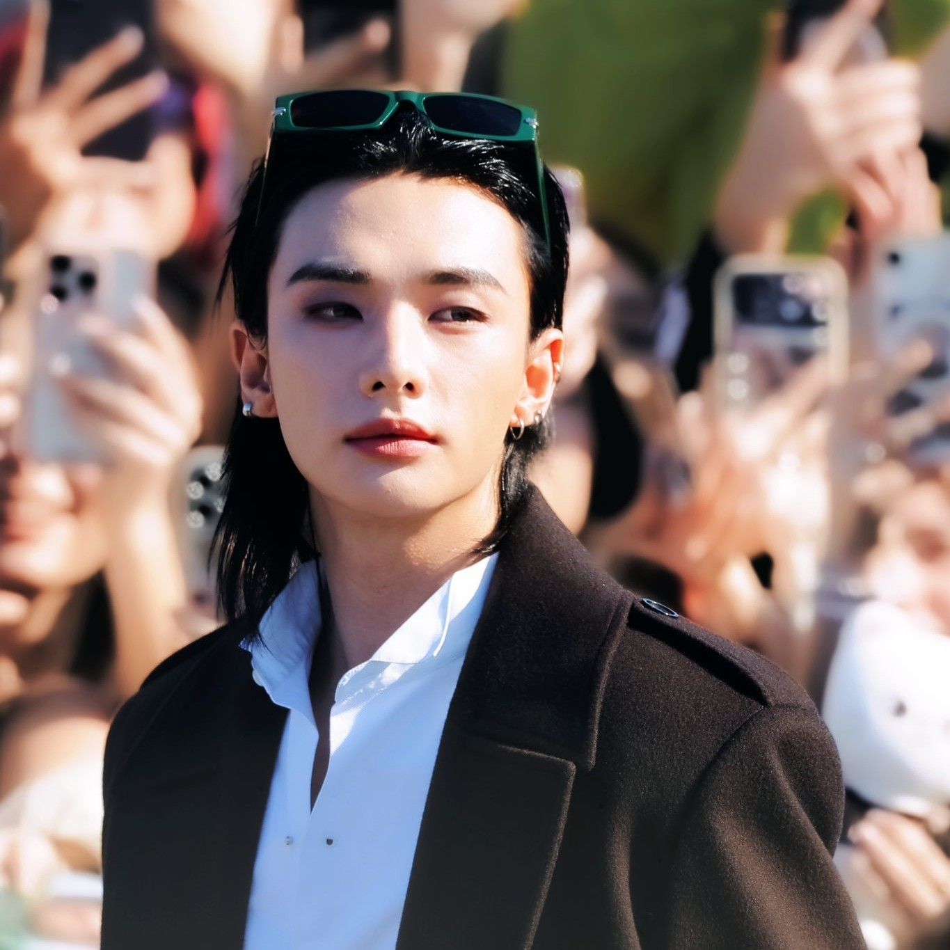 Behind-the-scenes cut of Hyunjin (Stray Kids)