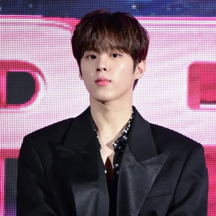 Recent activity shot of Kim Wooseok