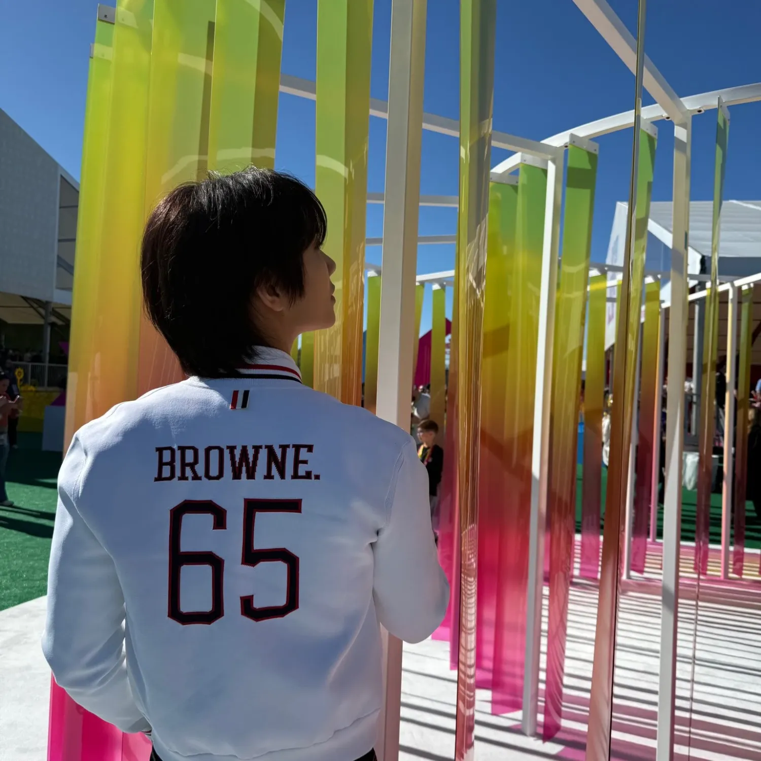 Recent activity shot of Joshua (SEVENTEEN)