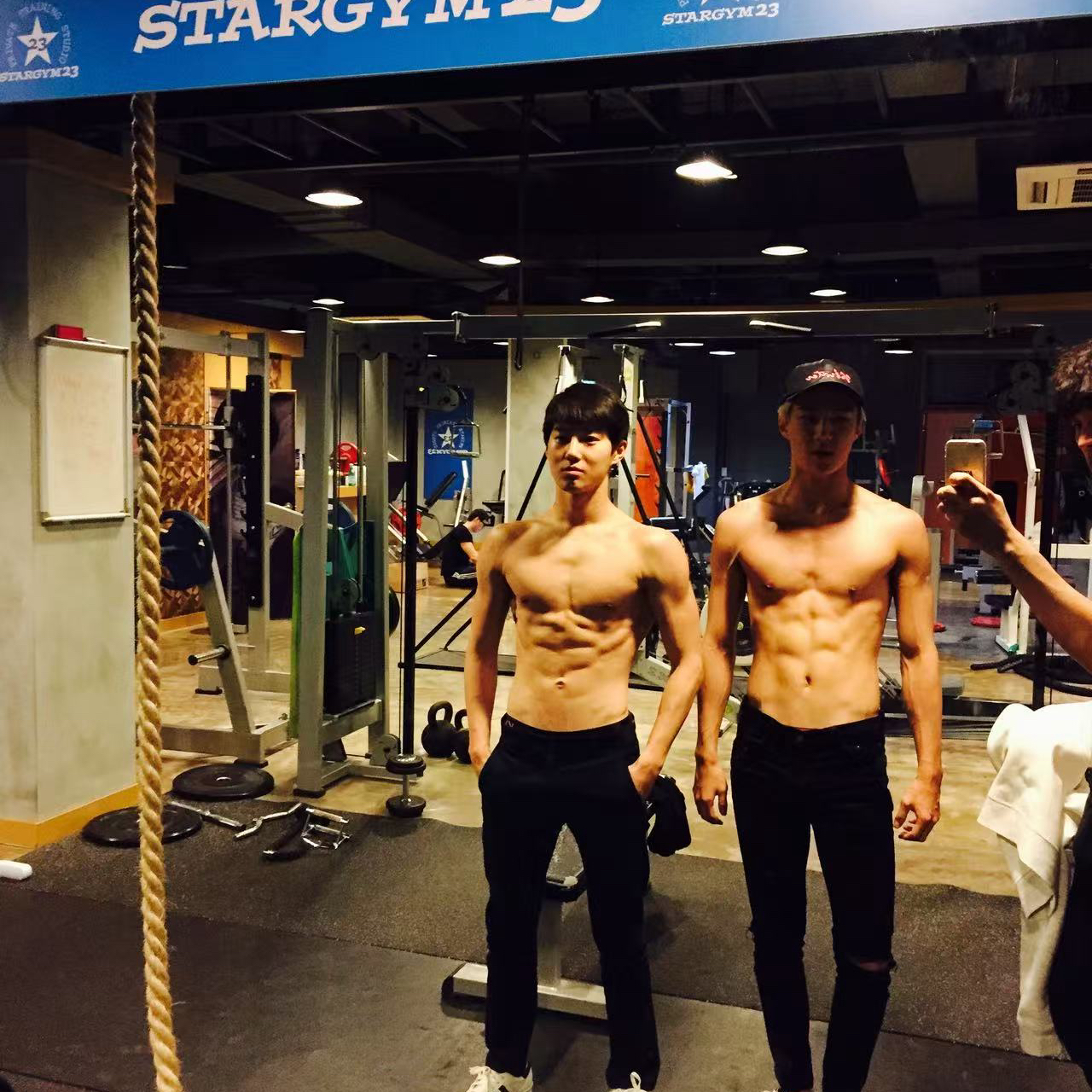 A moment captured by Sehun (EXO)'s fan
