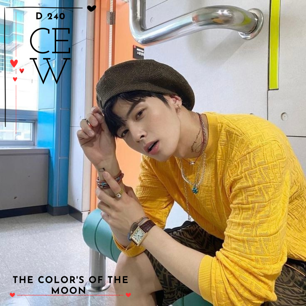 Recent activity shot of Eunwoo (ASTRO)