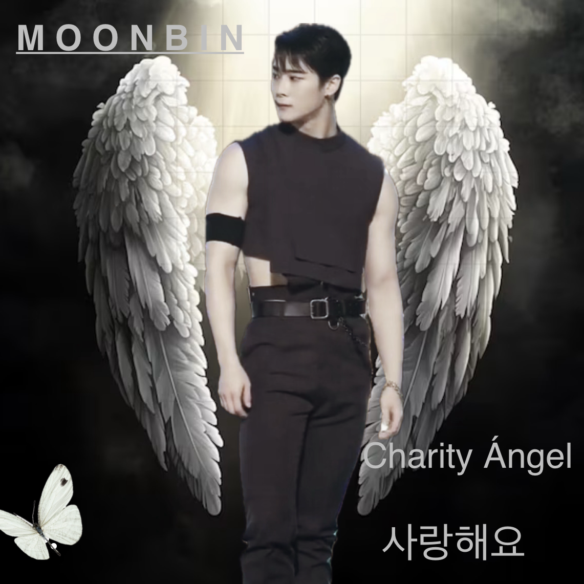 Recent activity shot of Moonbin (ASTRO)