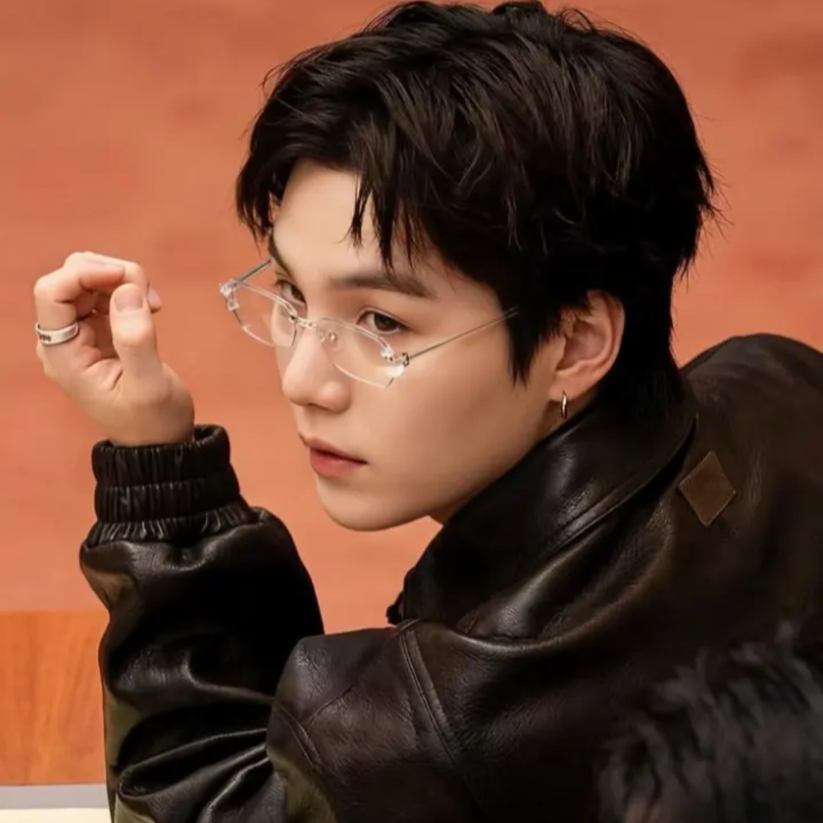 Recent activity shot of SUGA (BTS)