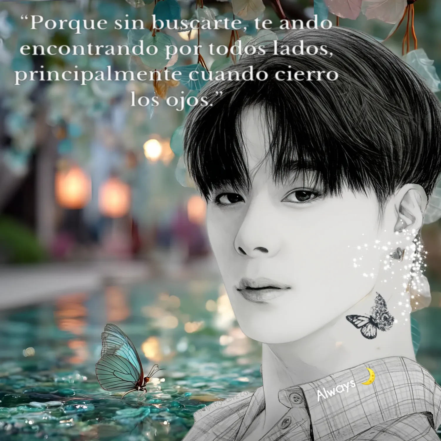 Recent activity shot of Moonbin (ASTRO)