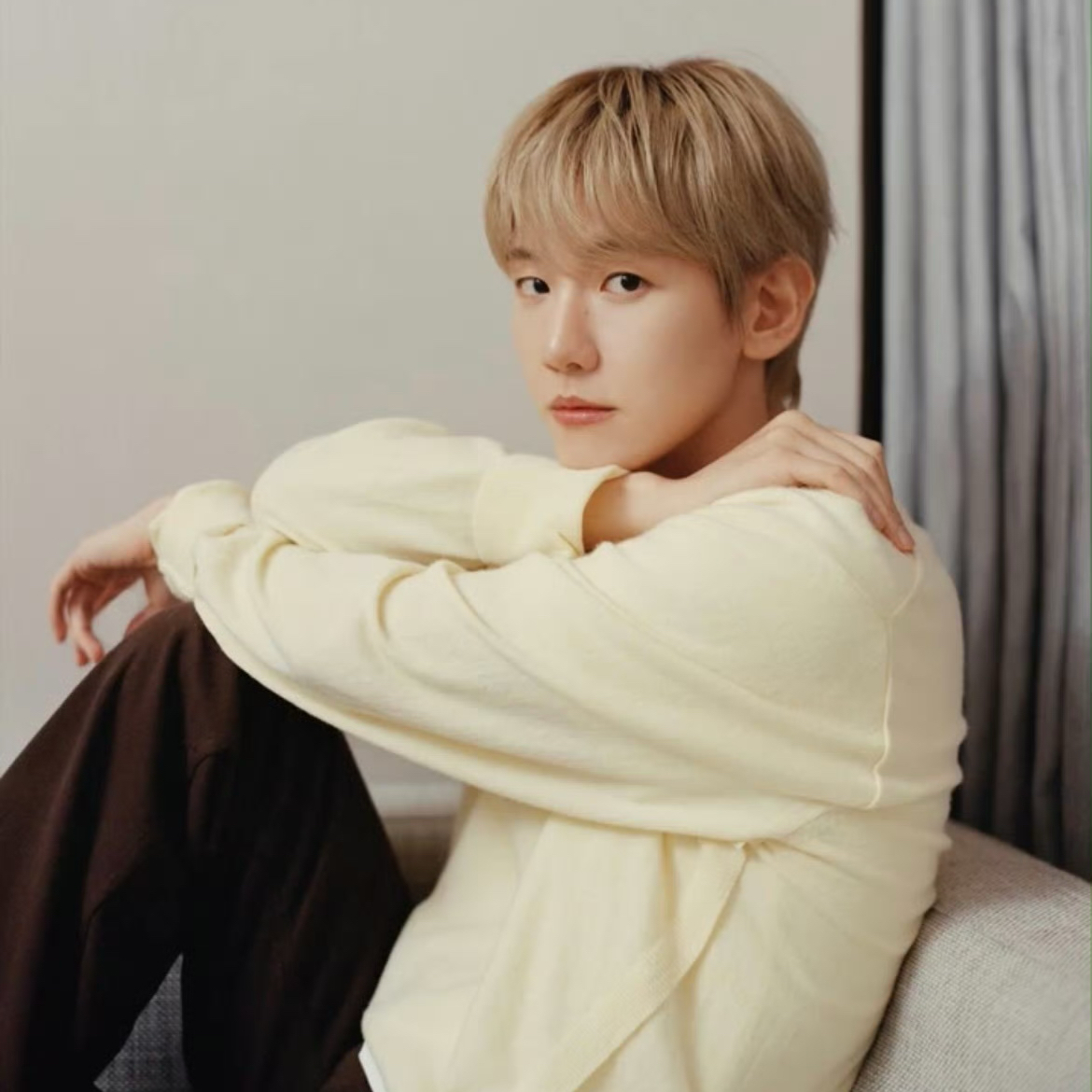 A moment captured by Baekhyun (EXO)'s fan