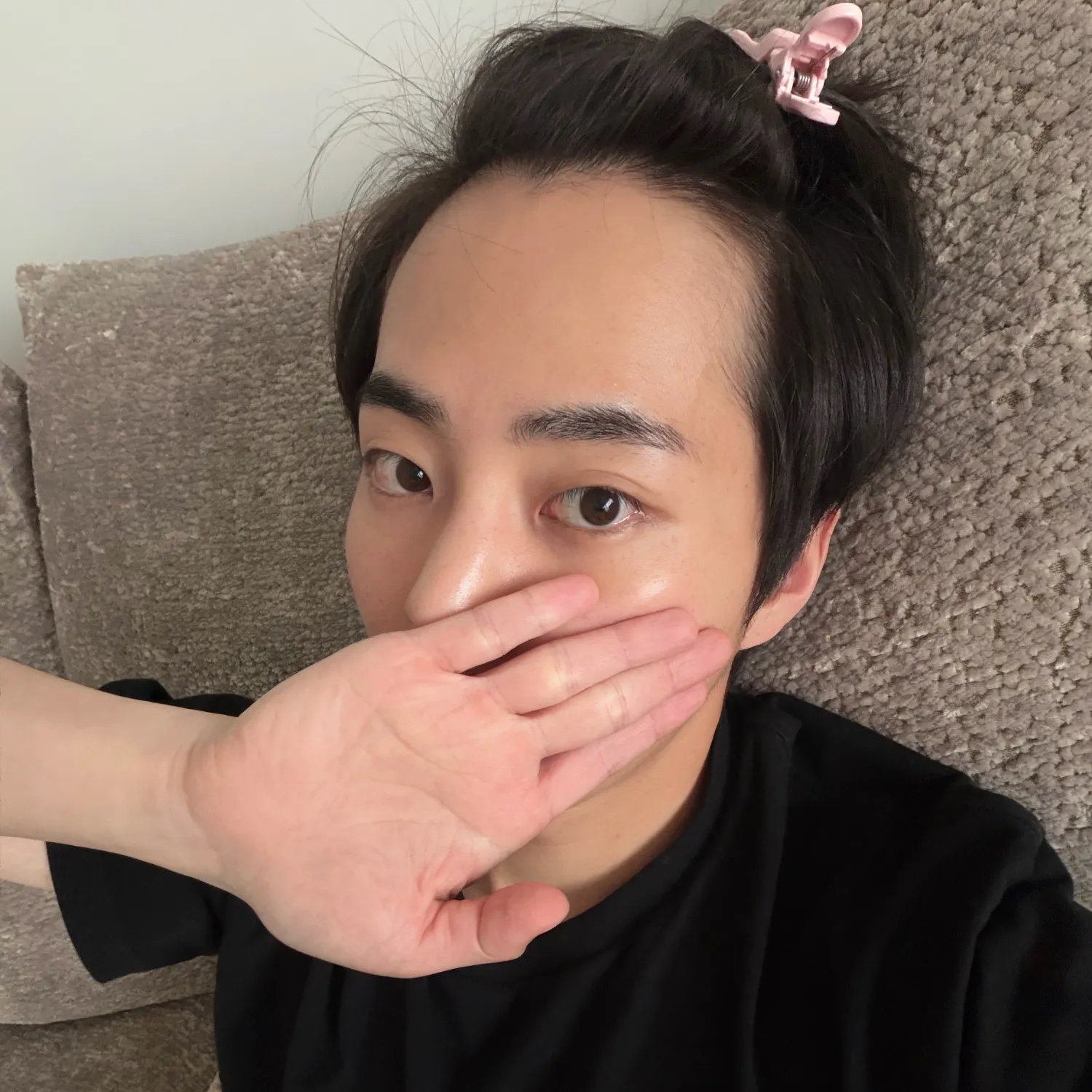 Recent activity shot of Xiumin (EXO)