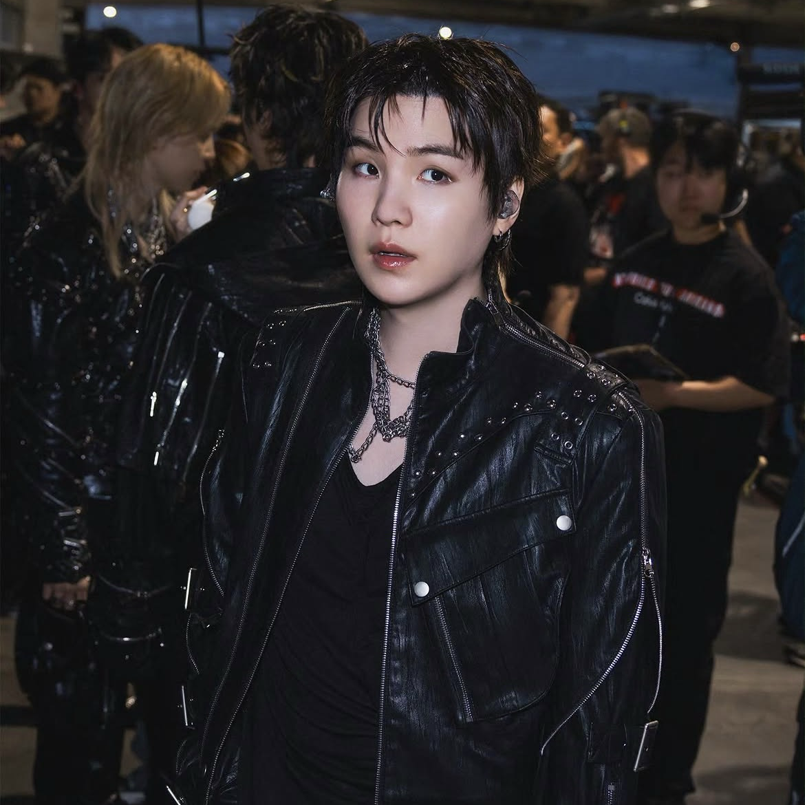 Momen yang diabadikan oleh penggemar SUGA (BTS)