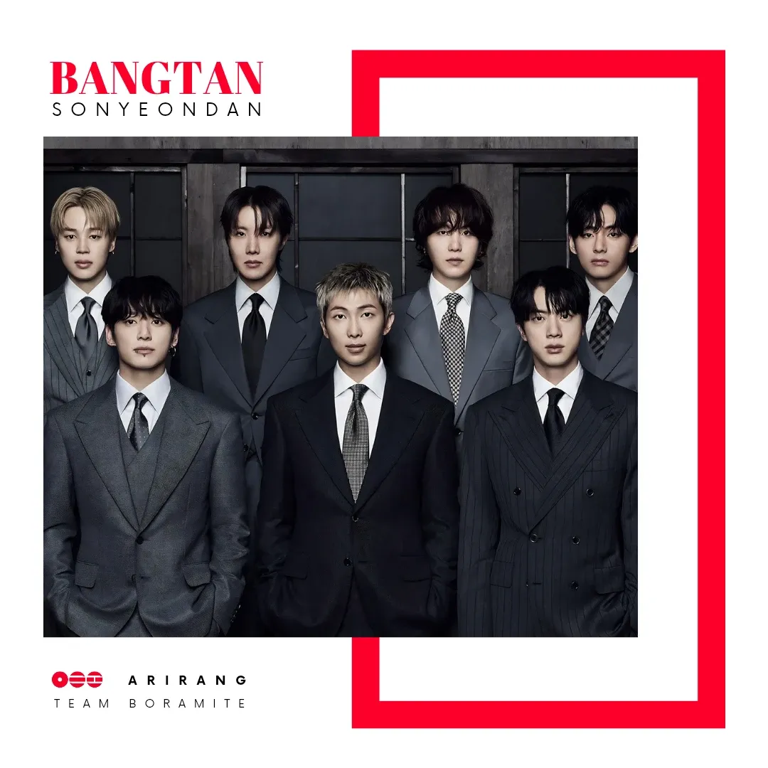 BTSの舞台裏ショット