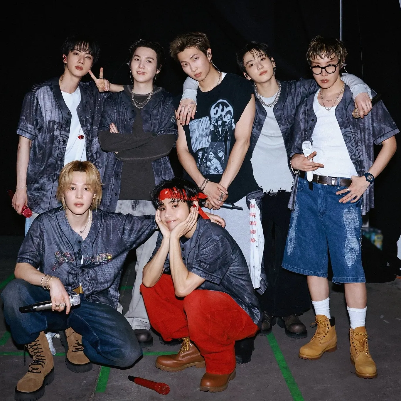 방탄소년단의 비하인드 컷