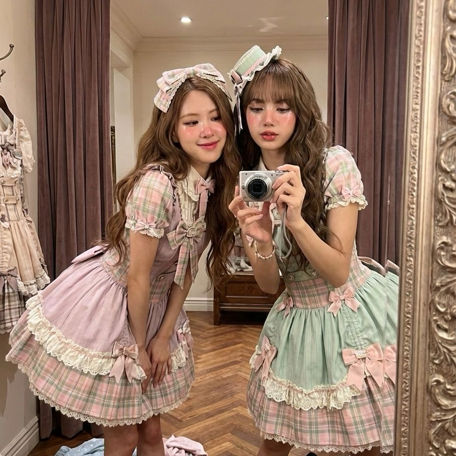 로제 (BLACKPINK)의 비하인드 컷