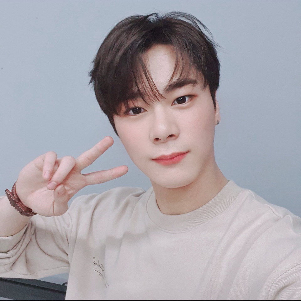 Recent activity shot of Moonbin (ASTRO)