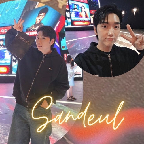 Recent activity shot of Sandeul (B1A4)