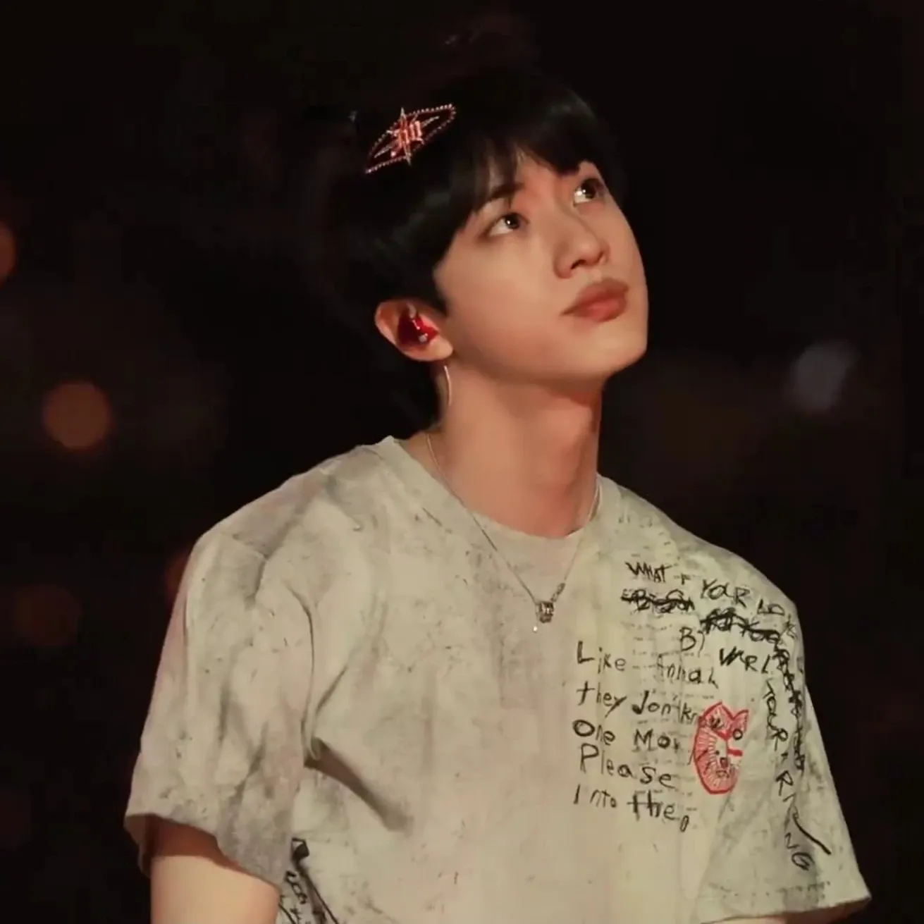Momen yang diabadikan oleh penggemar Jin (BTS)