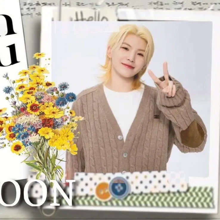 A moment captured by Woozi (SEVENTEEN)'s fan