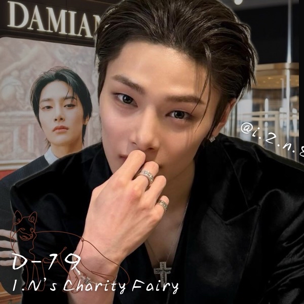 A moment captured by I.N (Stray Kids)'s fan