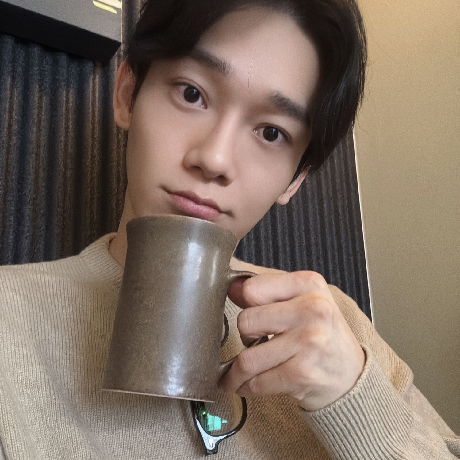 A moment captured by Chen (EXO)'s fan