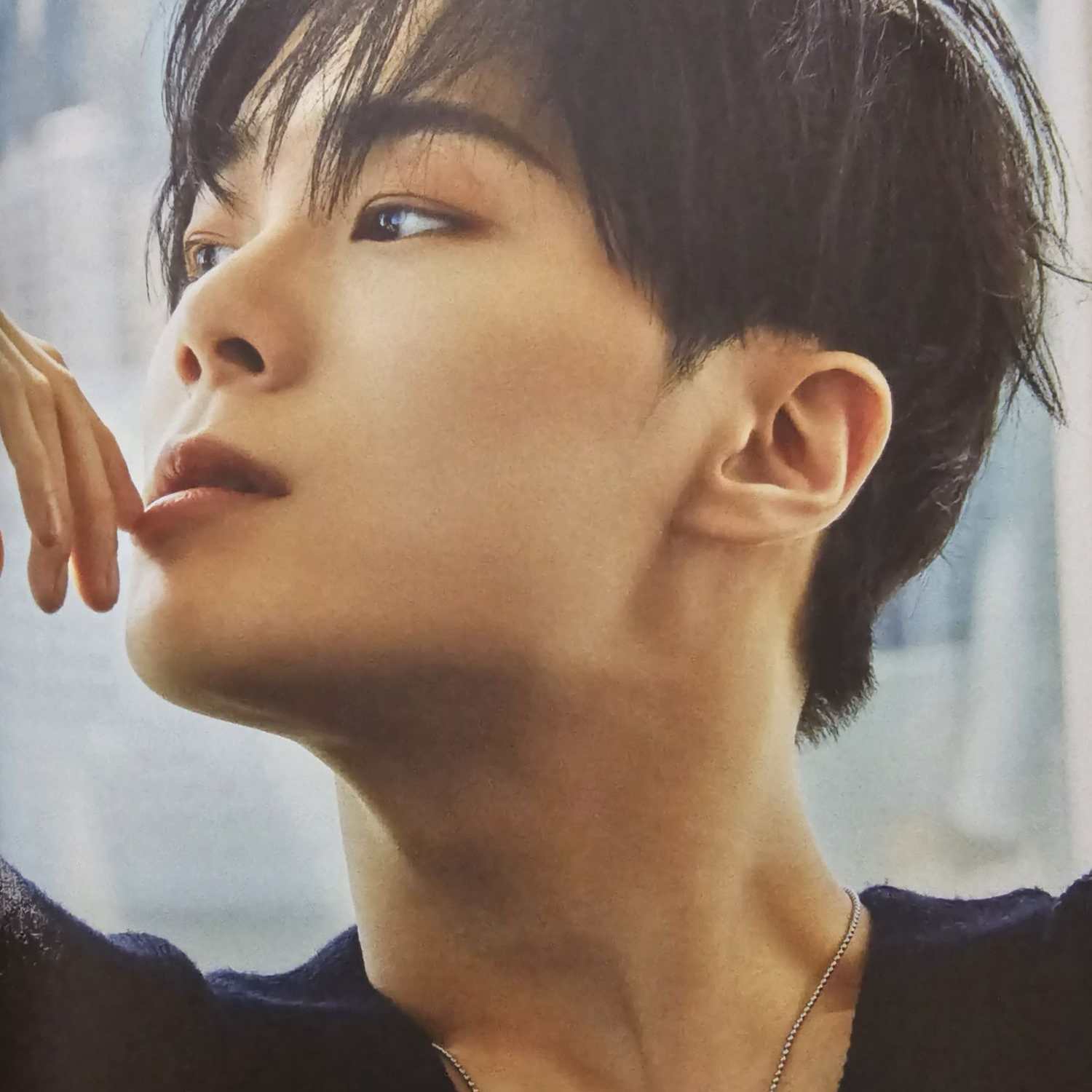 Recent activity shot of Moonbin (ASTRO)