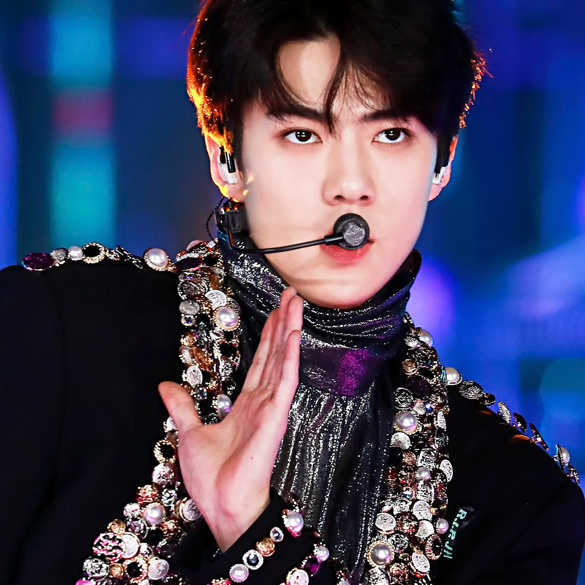 Behind-the-scenes cut of Sehun (EXO)