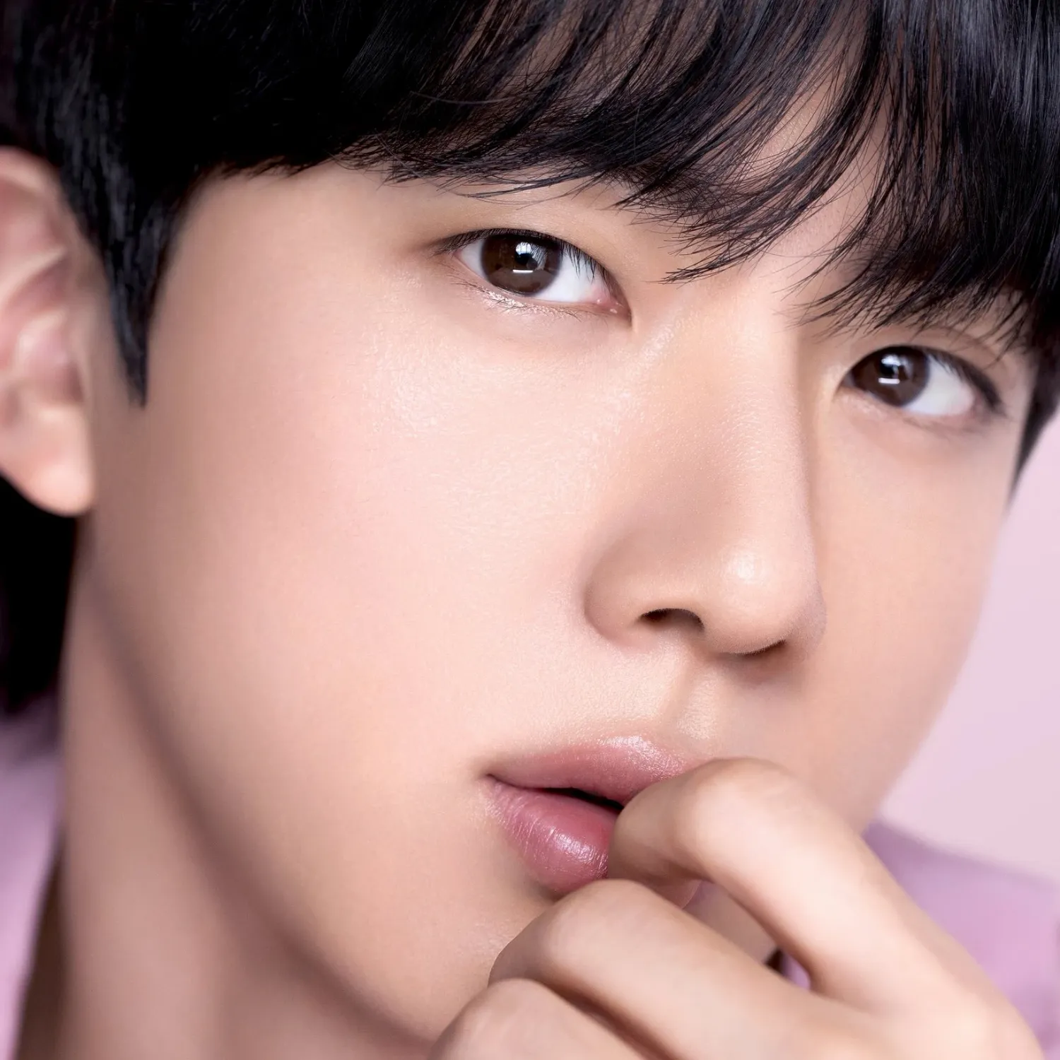 Recent activity shot of Jin (BTS)