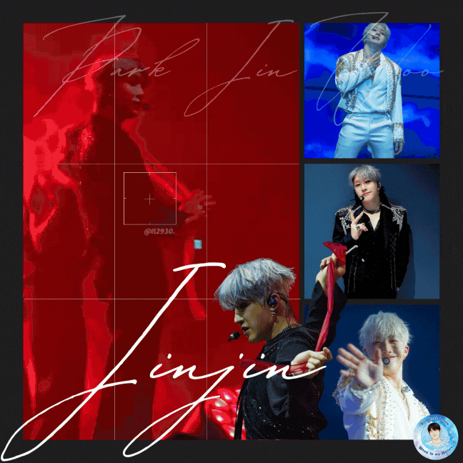 A moment captured by Jinjin (ASTRO)'s fan