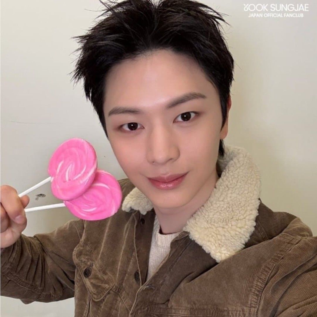 Recent activity shot of Yook Sungjae (BTOB)