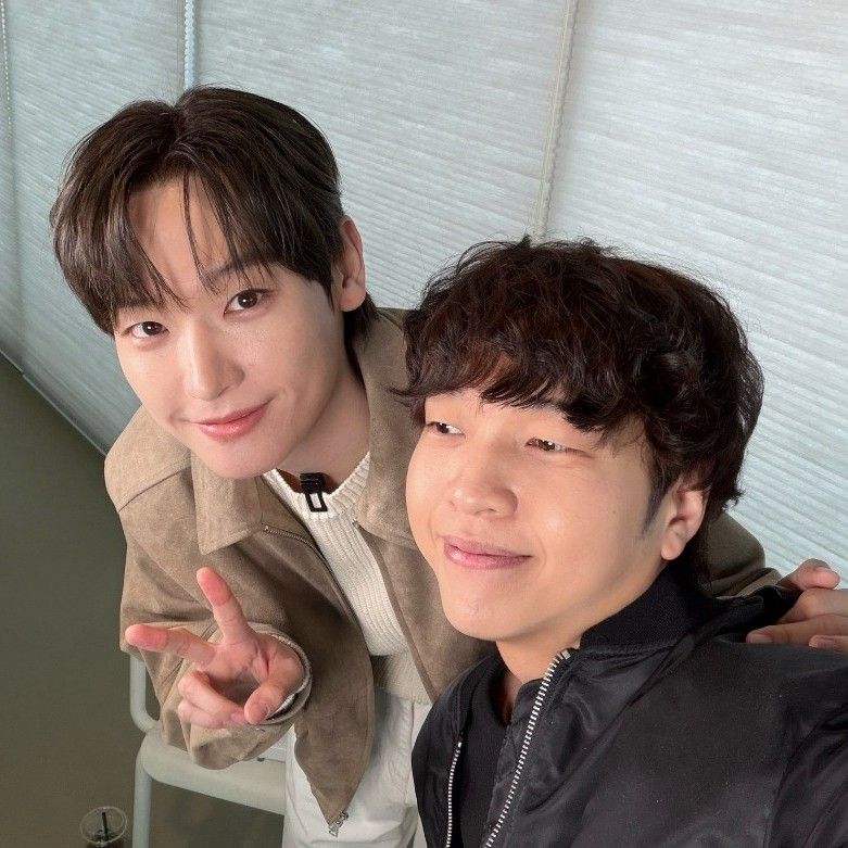 Behind-the-scenes cut of Inseong (SF9)