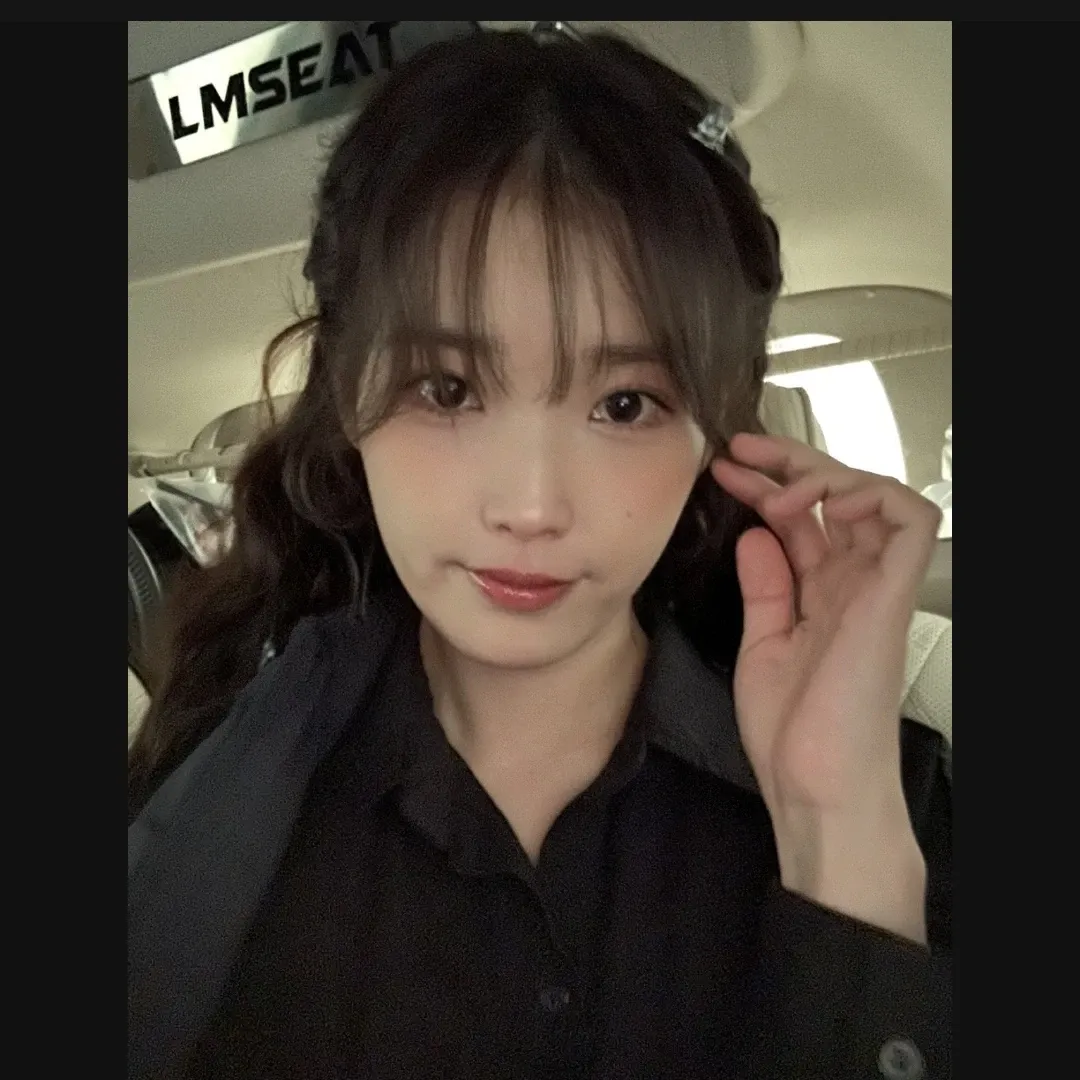 아이유의 비하인드 컷