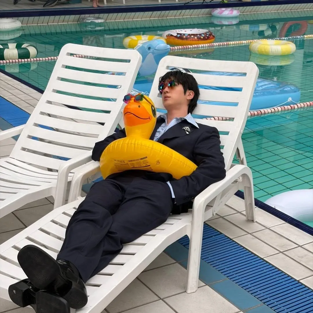 Potret di balik layar Jin (BTS)