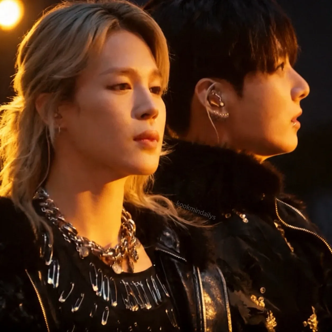 防彈少年團粉絲拍下的瞬間