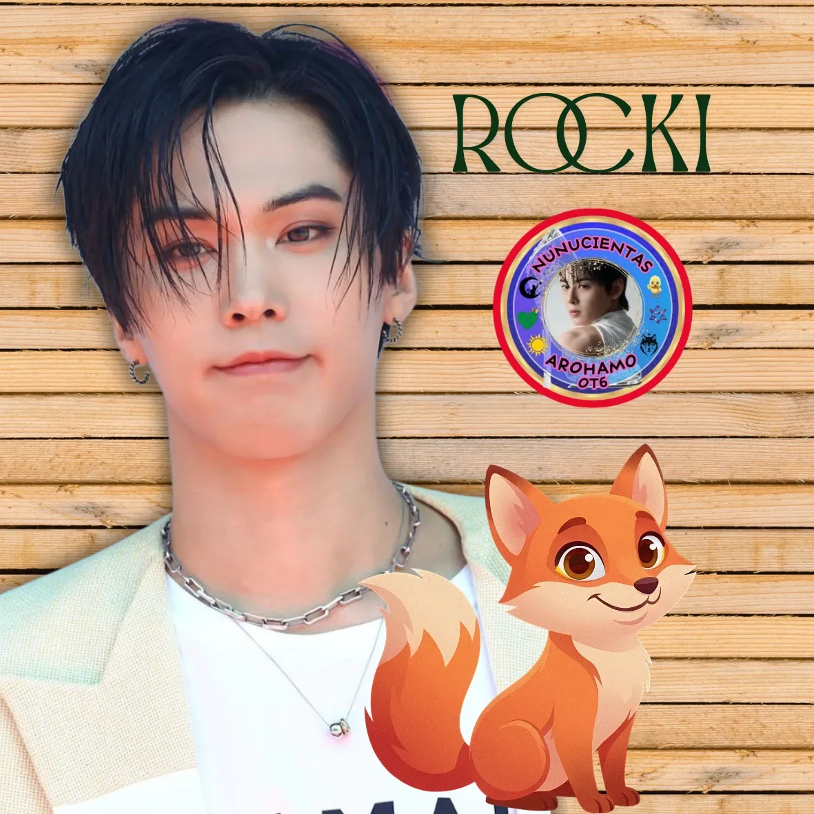 A moment captured by Rocky's fan