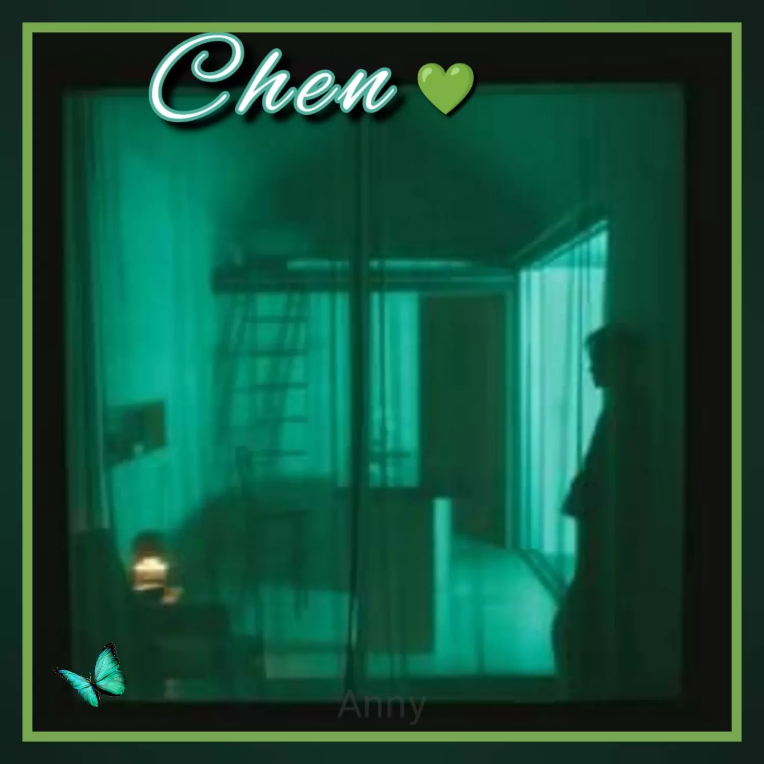 Behind-the-scenes cut of Chen (EXO)
