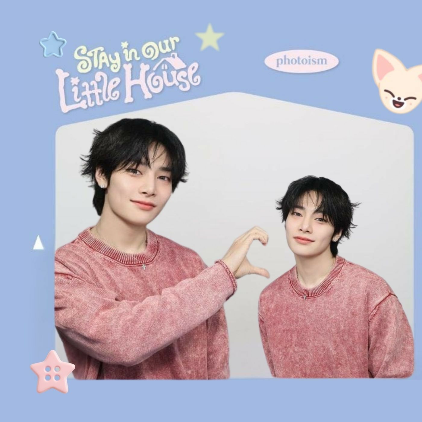 A moment captured by I.N (Stray Kids)'s fan