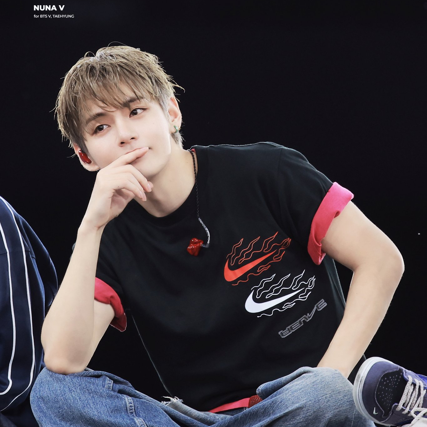 Recent activity shot of V (BTS)