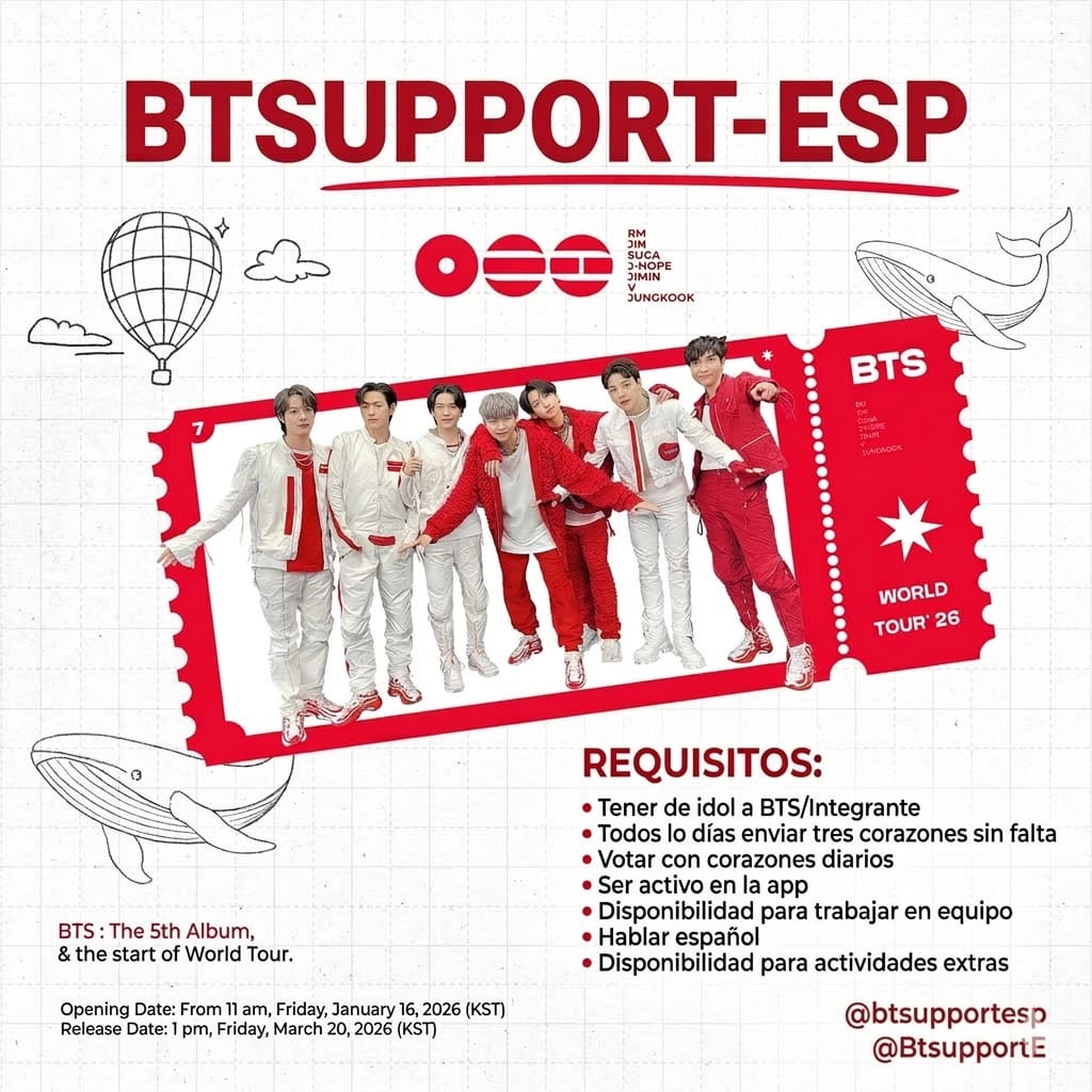 Foto aktivitas terbaru BTS